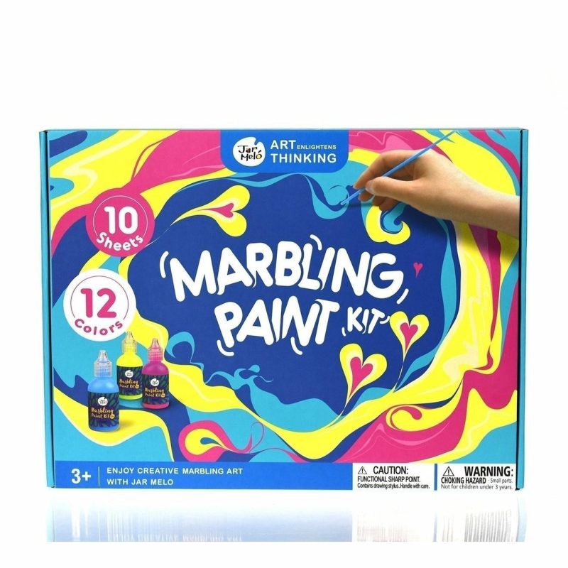 Creative Toys | Marbling Paint – 12 Colours Craft Kit Creative Toys Creative Toys