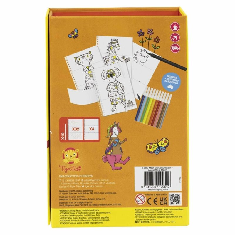 Creative Toys | Mash-Up Colouring Set – Animal Mix Up Creative Toys Creative Toys