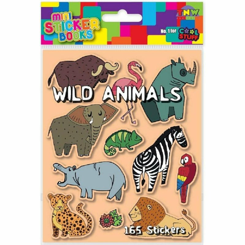 Creative Toys | Mini Sticker Book – Wild Animals Creative Toys Creative Toys