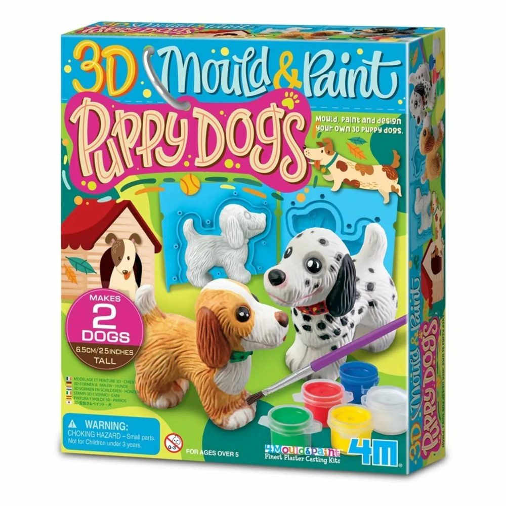 Creative Toys | Mould And Paint – 3D Puppy Dogs Creative Toys Creative Toys