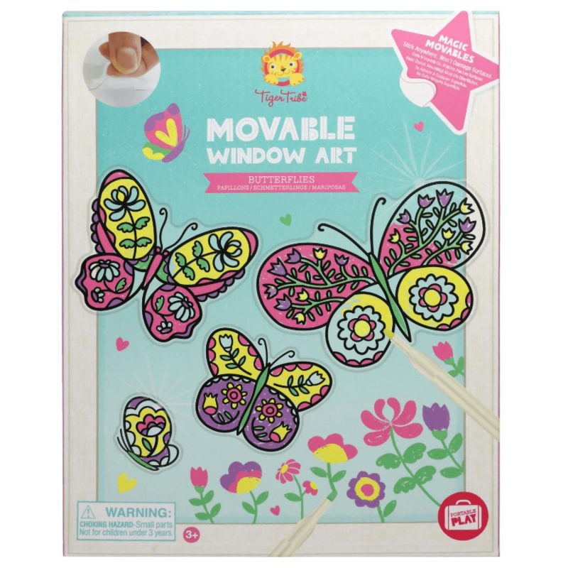 Creative Toys | Movable Window Art – Butterflies Creative Toys Creative Toys