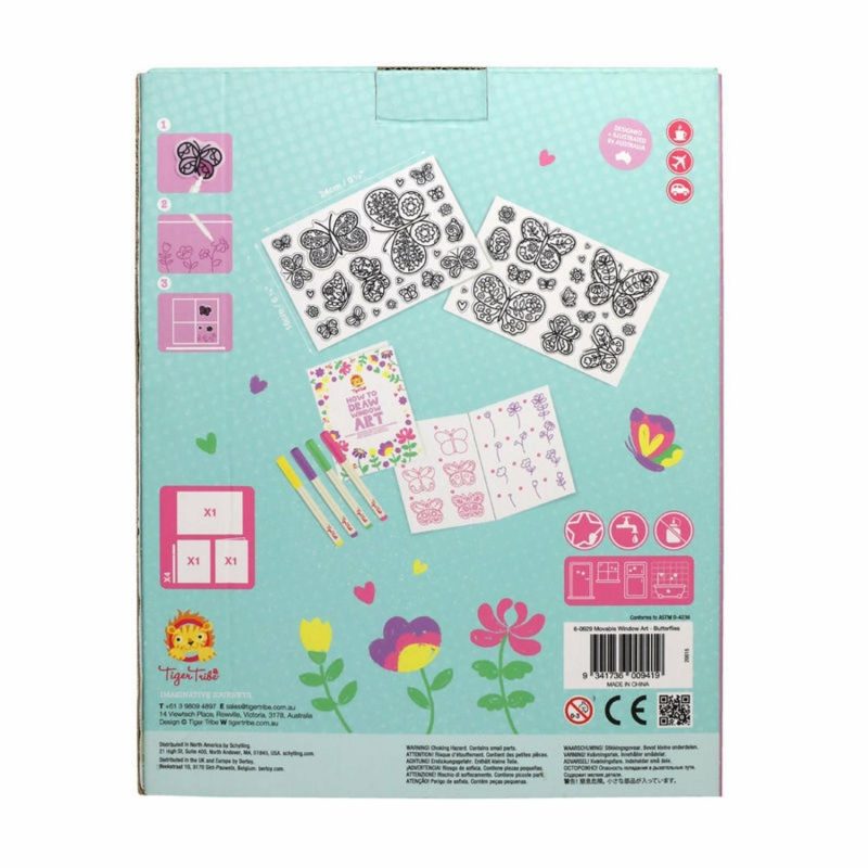 Creative Toys | Movable Window Art – Butterflies Creative Toys Creative Toys