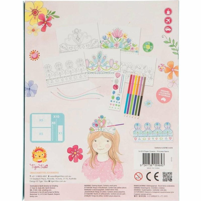 Creative Toys | Paper Crowns – Princess Gems Creative Toys Creative Toys