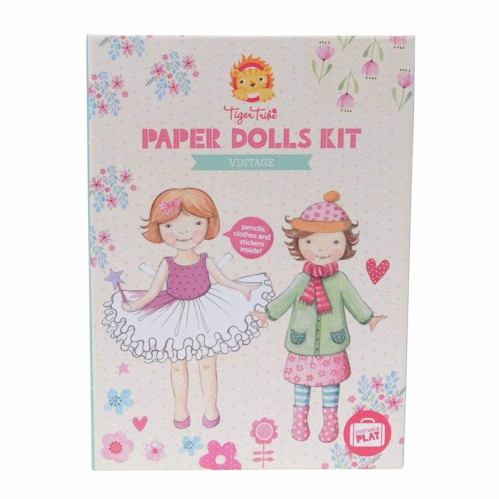 Creative Toys | Paper Dolls Kit – Vintage Creative Toys Creative Toys