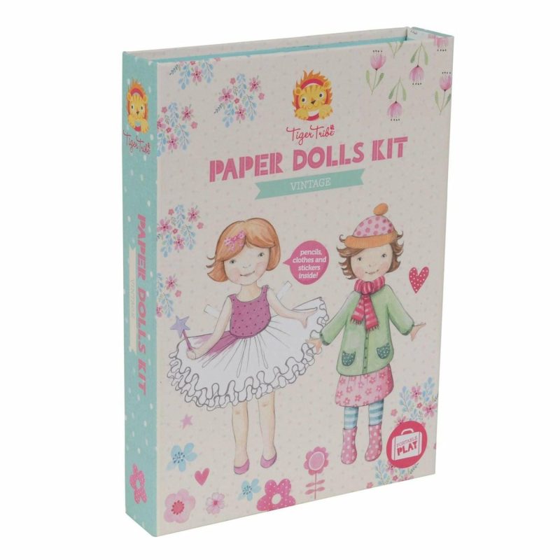 Creative Toys | Paper Dolls Kit – Vintage Creative Toys Creative Toys