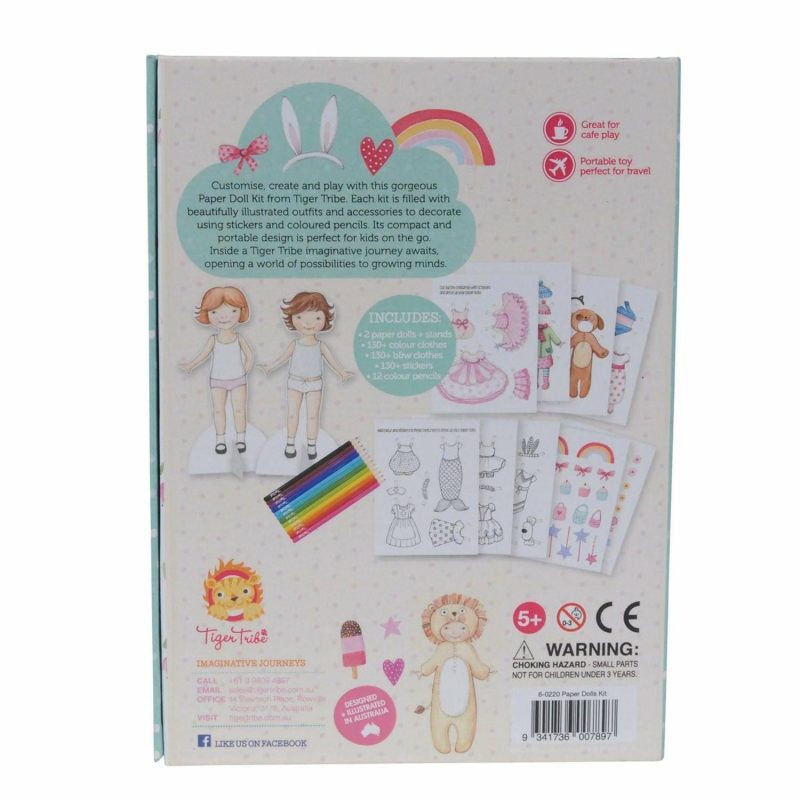 Creative Toys | Paper Dolls Kit – Vintage Creative Toys Creative Toys