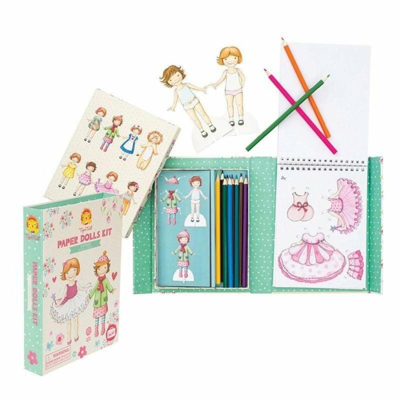 Creative Toys | Paper Dolls Kit – Vintage Creative Toys Creative Toys