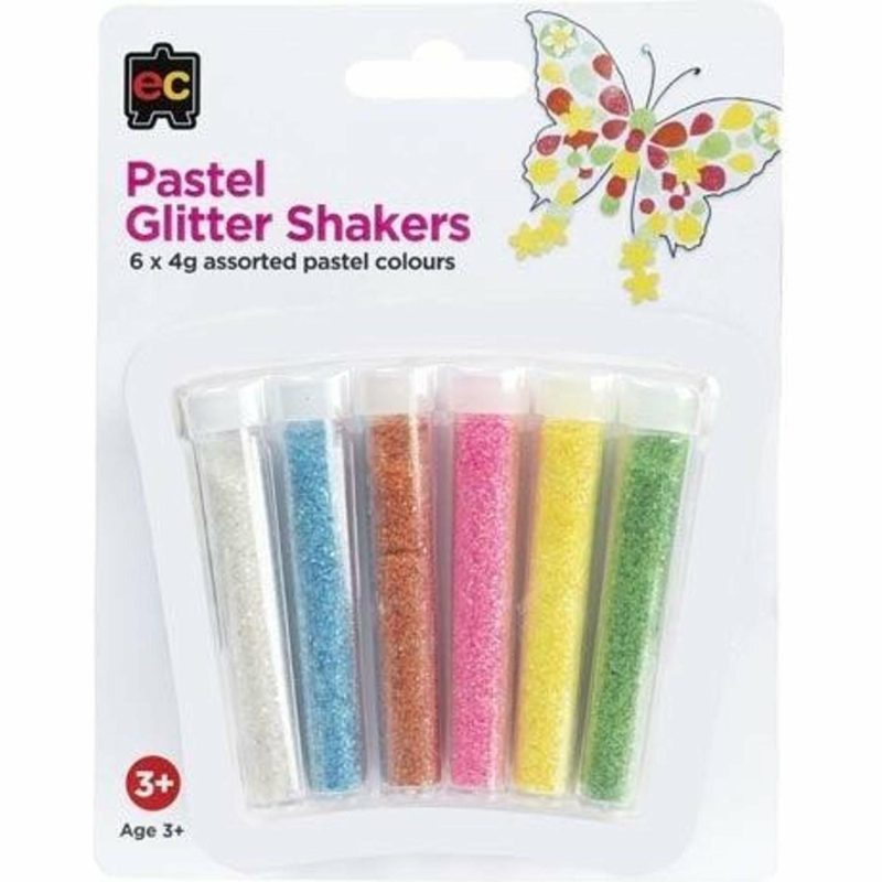 Creative Toys | Pastel Glitter Shakers – Pack Of 6 Creative Toys Creative Toys