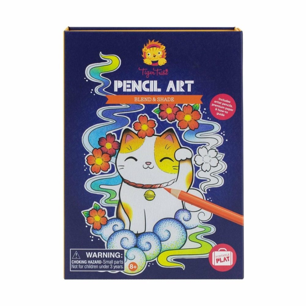 Creative Toys | Pencil Art: Blend And Shade Creative Toys Creative Toys