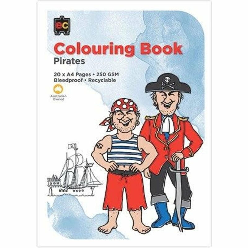 Creative Toys | Pirates Colouring Book Creative Toys Creative Toys