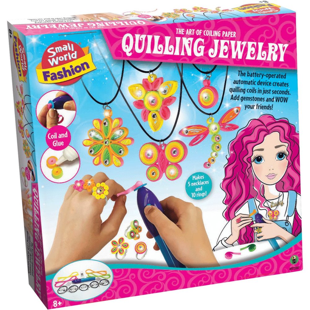 Creative Toys | Quilling Jewellry: The Art Of Coiling Paper Creative Toys Creative Toys