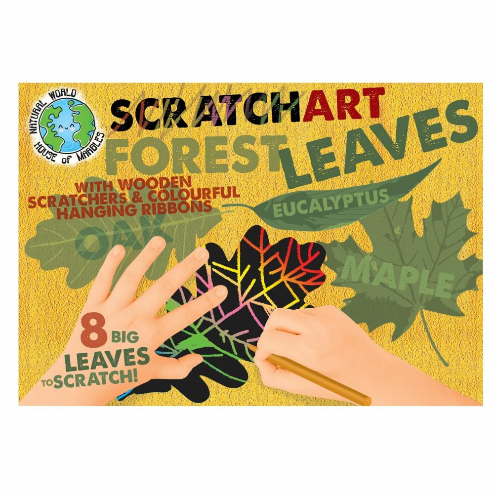 Creative Toys | Scratch Art Set – Leaves Creative Toys Creative Toys