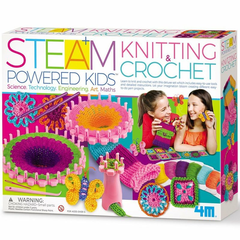 Creative Toys | Steam Powered Kids – Knitting And Crochet Creative Toys Creative Toys