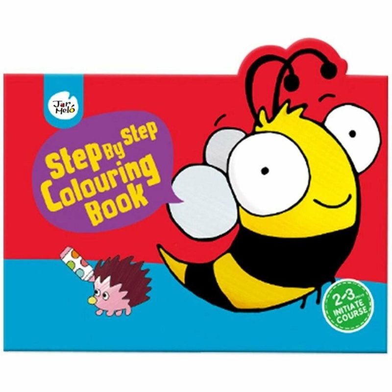 Creative Toys | Step By Step Colouring Book – Animals – Bee Creative Toys Creative Toys