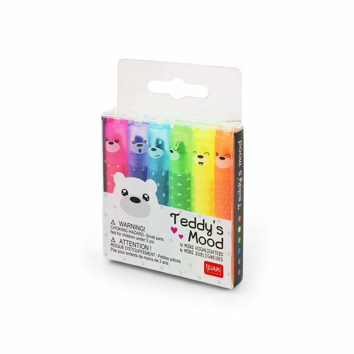 Creative Toys | Teddy’s Mood – Set Of 6 Highlighters Creative Toys Creative Toys