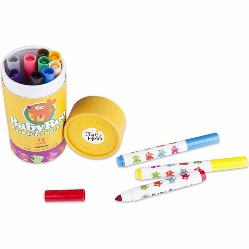 Creative Toys | Washable Markers – Baby Roo – 12 Colours Creative Toys Creative Toys