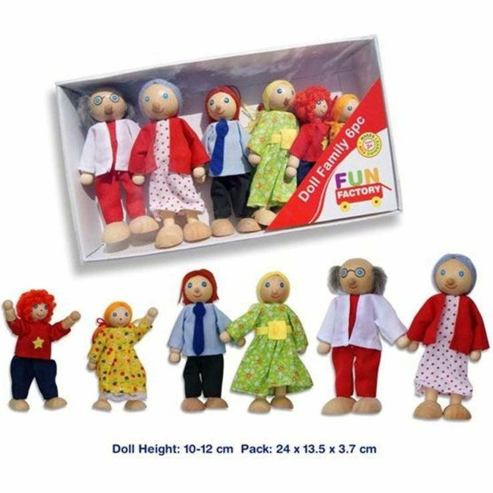 Dolls & Doll Houses | Doll Family 6 Piece Set Dolls & Doll Houses Dolls & Doll Houses