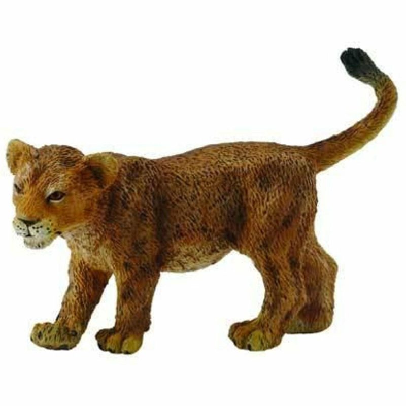 Figurines | Lion Cub Walking (S) Figurines Figurines