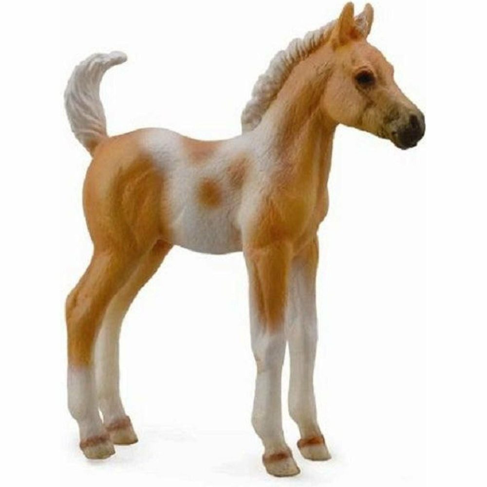 Figurines | Pinto Foal Standing Palomino Horse (M) Figurines Figurines