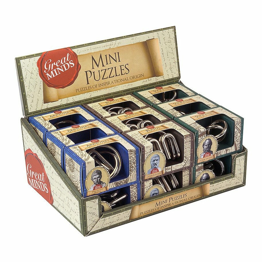 Games | Great Minds Mini Metal Puzzles (Assorted) Games Games