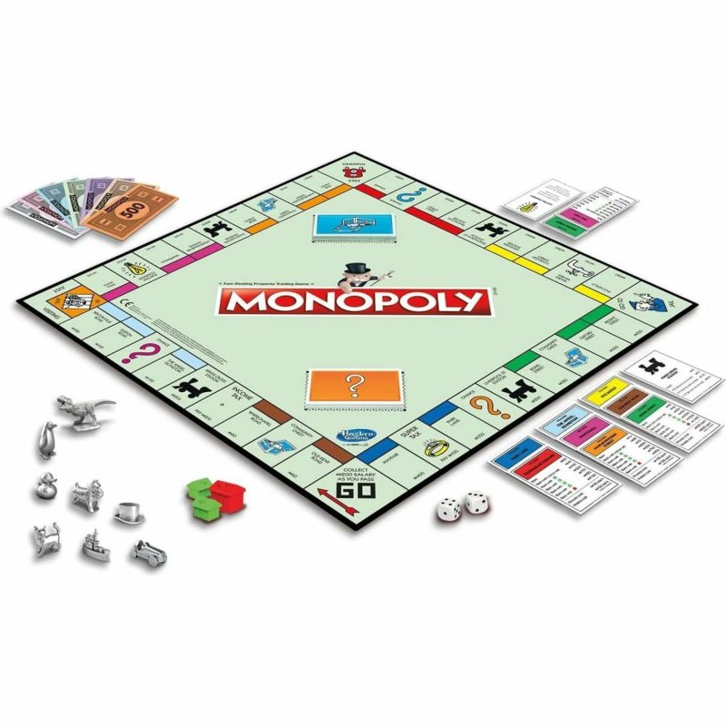 Games | Monopoly Classic (With New Tokens) Games Games