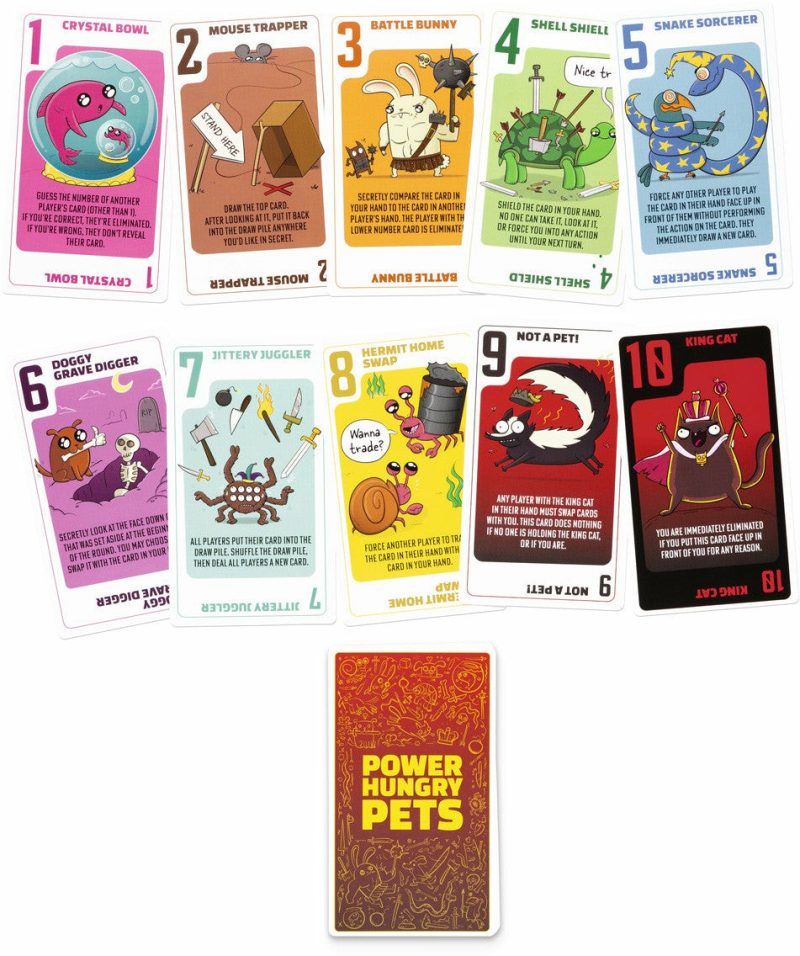 Games | Power Hungry Pets By Exploding Kittens Games Games