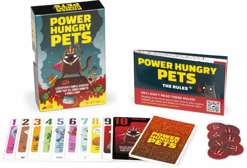 Games | Power Hungry Pets By Exploding Kittens Games Games