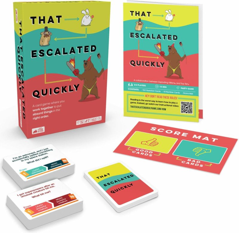 Games | That Escalated Quickly By Exploding Kittens Games Games