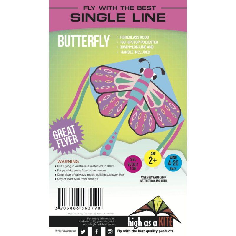 Kites | Single Line Kite: Beautiful Butterfly Kites Kites