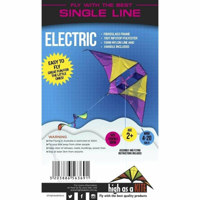 Kites | Single Line Kite: Electric Kites Kites