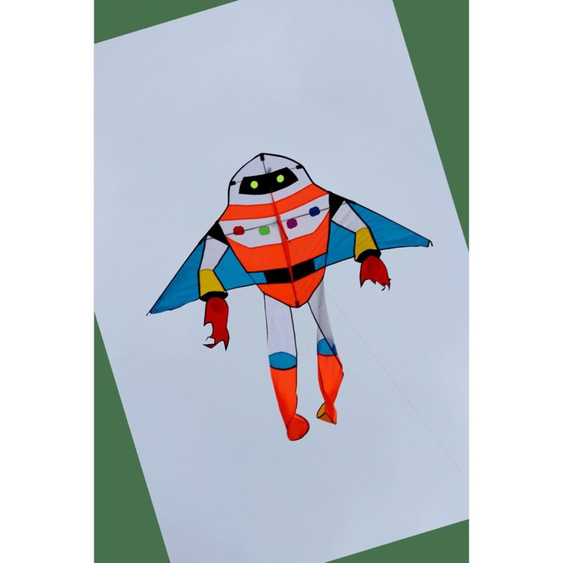 Kites | Single Line Kite: Robot Kites Kites