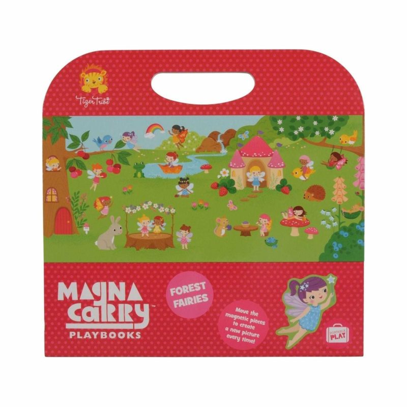 Magnetic Tile Toys | Magna Carry Forest Fairies Magnetic Tile Toys Magnetic Tile Toys