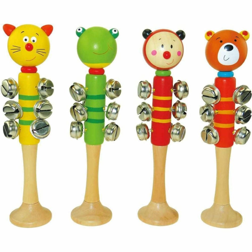 Musical Toys | Animal Bell Stick With Base Musical Toys Musical Toys