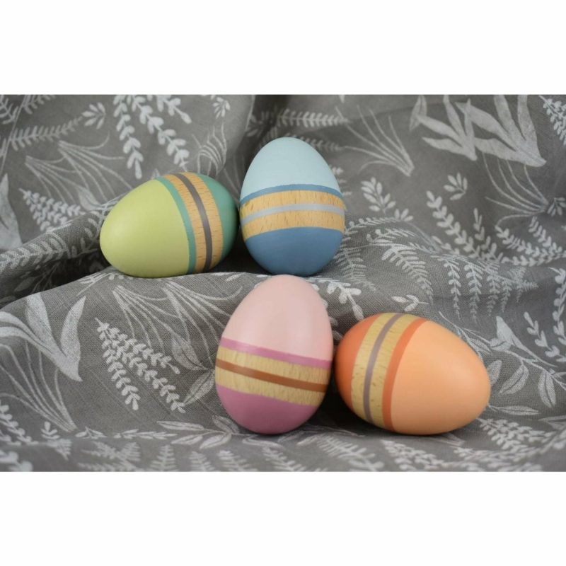 Musical Toys | Calm & Breezy Wooden Egg Shaker Musical Toys Musical Toys