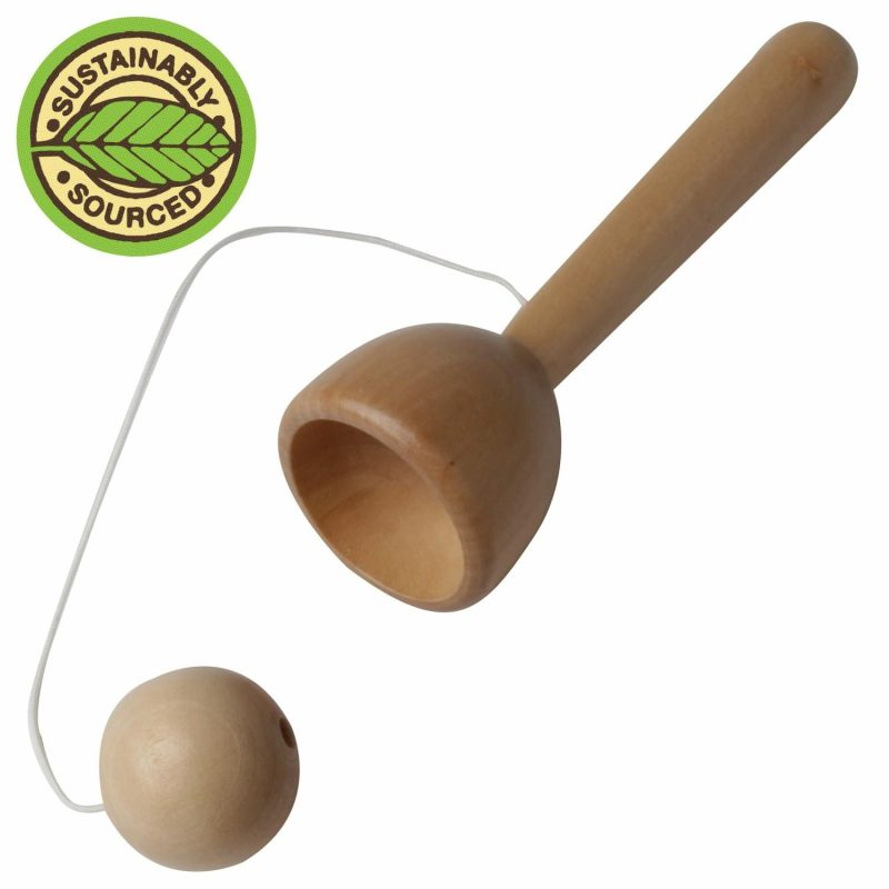 Novelty Toys | Wooden Cup And Ball Novelty Toys Novelty Toys