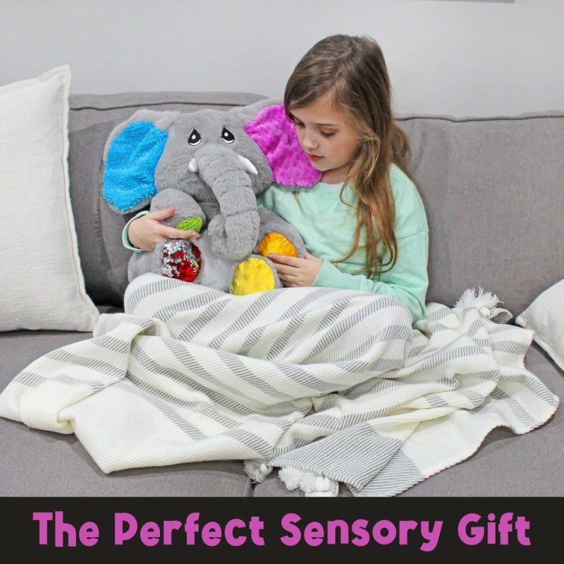 Plush & Soft Toys | Ellie The Weighted Sensory Elephant Plush & Soft Toys Plush & Soft Toys