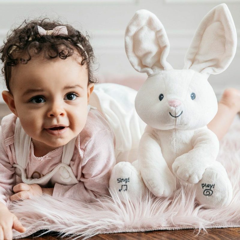 Plush & Soft Toys | Gund Animated: Flora Bunny Plush & Soft Toys Plush & Soft Toys