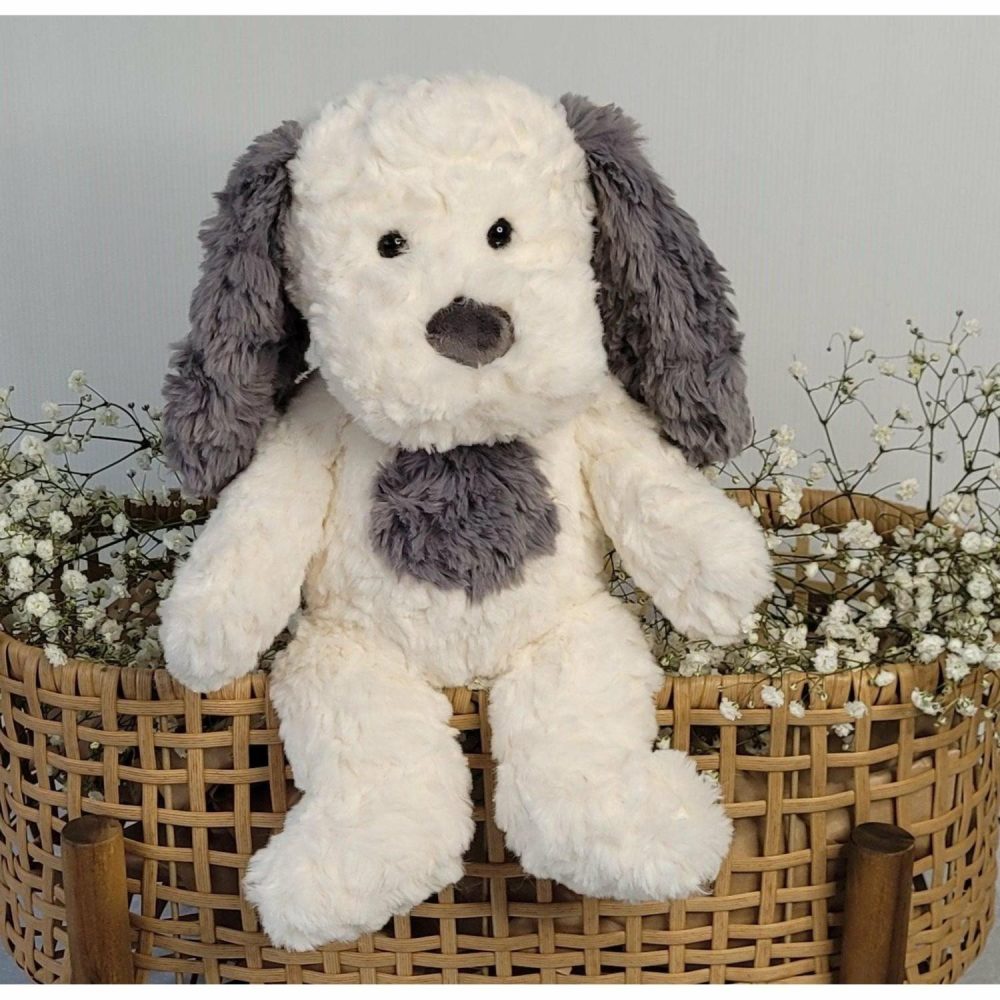 Plush & Soft Toys | Henry The Grey And Cream Dog Plush & Soft Toys Plush & Soft Toys