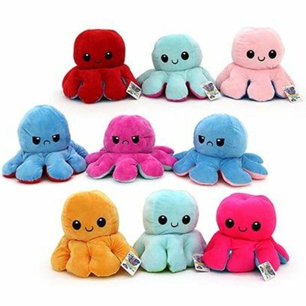 Plush & Soft Toys | Plush Reversible Octopus Novelty Toys Novelty Toys