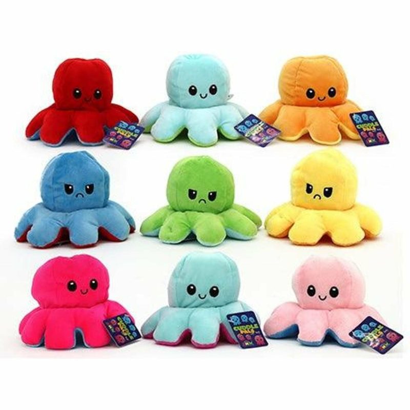 Plush & Soft Toys | Plush Reversible Octopus Novelty Toys Novelty Toys