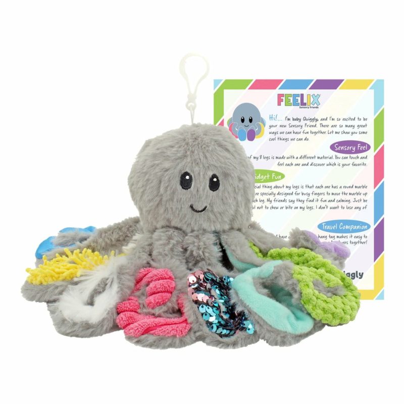 Plush & Soft Toys | Quiggly The Weighted Sensory Octopus – Mini Plush & Soft Toys Plush & Soft Toys