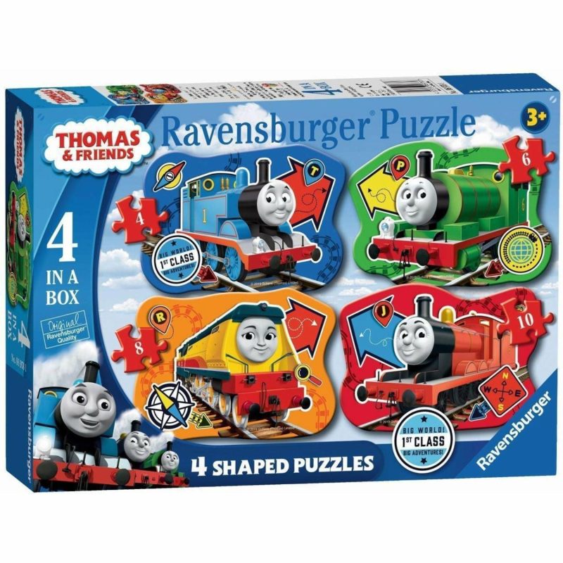 Puzzles | 4 Shaped Puzzles – Thomas The Tank Engine Puzzles Puzzles