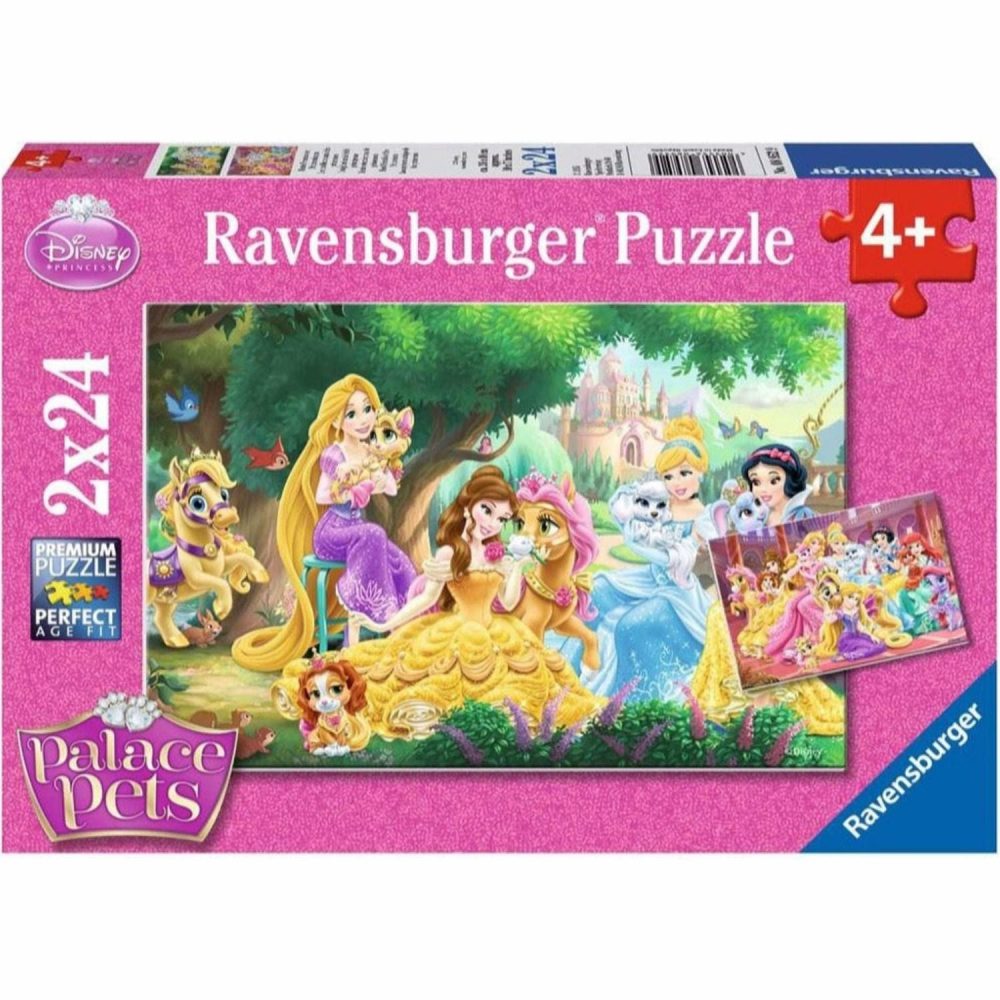 Puzzles | Best Friends Of The Princess 2X24Pc Puzzles Puzzles