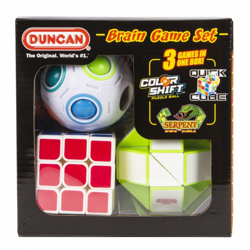 Puzzles | Brain Game Combo Set (Colour Shift, Quick Cube & Serpent) Puzzles Puzzles