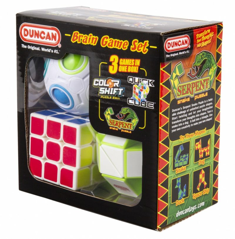 Puzzles | Brain Game Combo Set (Colour Shift, Quick Cube & Serpent) Puzzles Puzzles