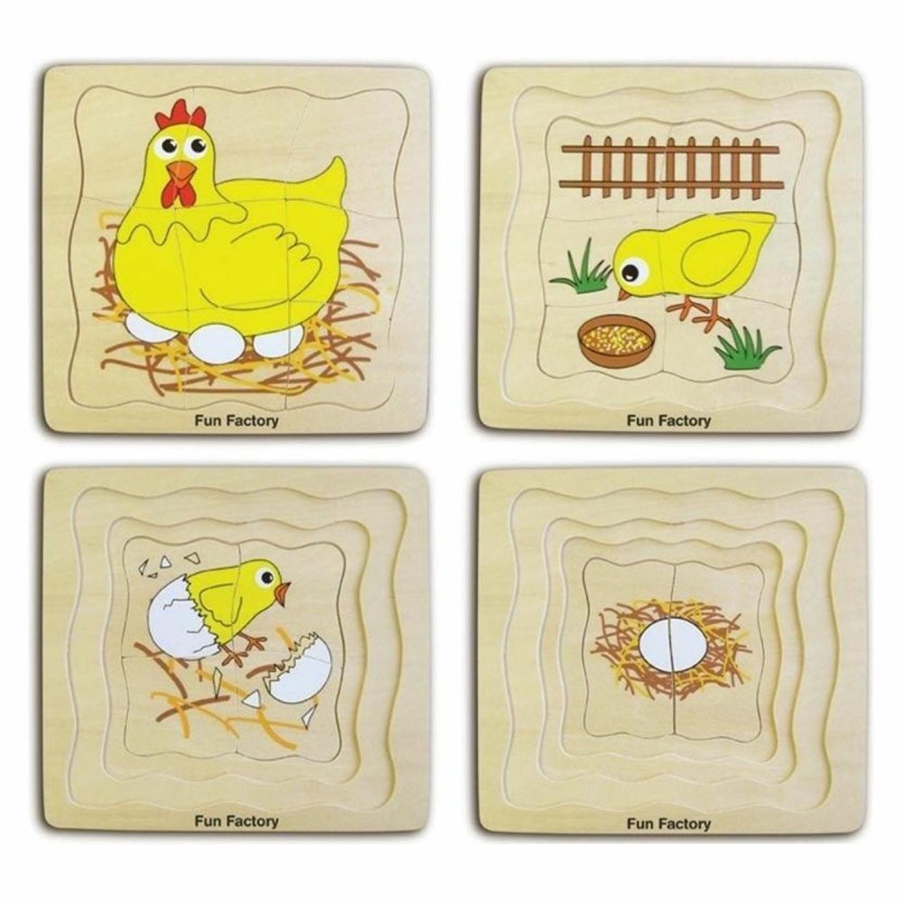 Puzzles | Chicken 4 Layer Puzzle Puzzles Puzzles