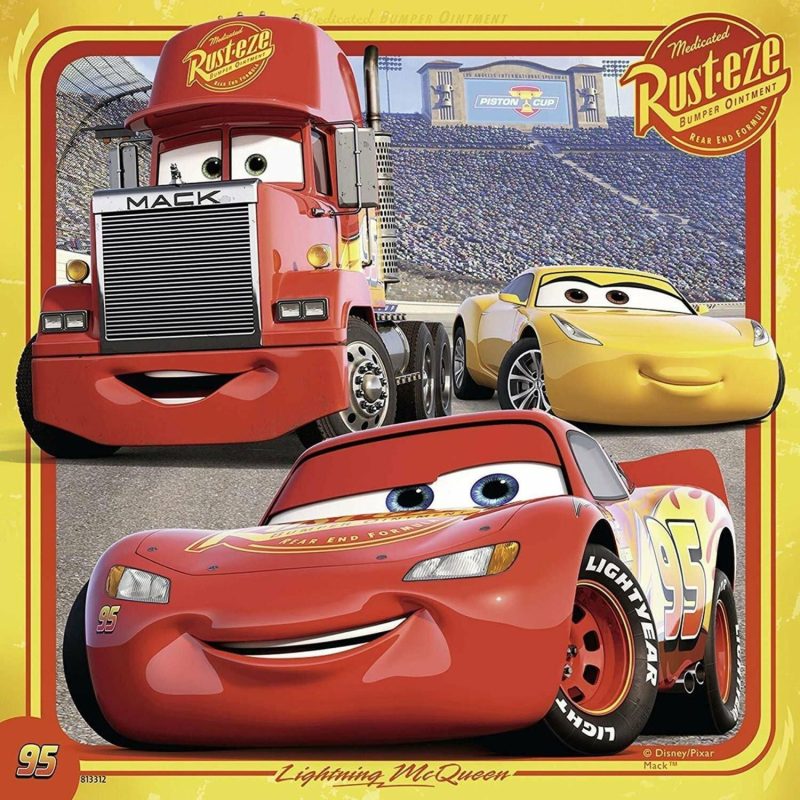 Puzzles | Disney Cars 3 Collection 3X49 Piece Puzzle Puzzles Puzzles