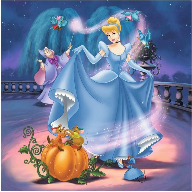 Puzzles | Disney Snow White Cinderella Ariel 3X49Pc Puzzles Puzzles