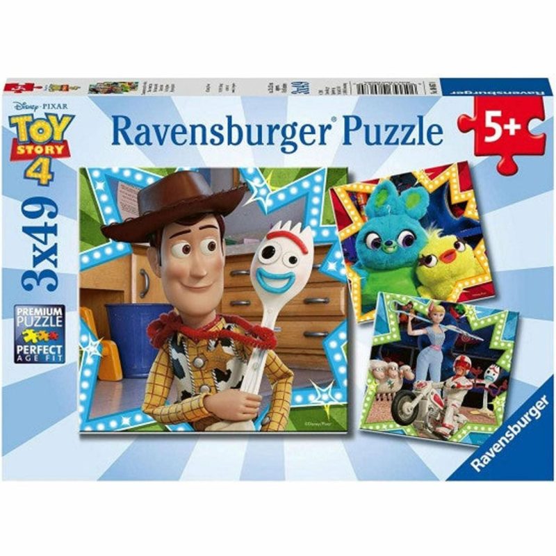 Puzzles | Disney Toy Story 4  ‘In It Together’ Puzzle 3X49Pc Puzzles Puzzles