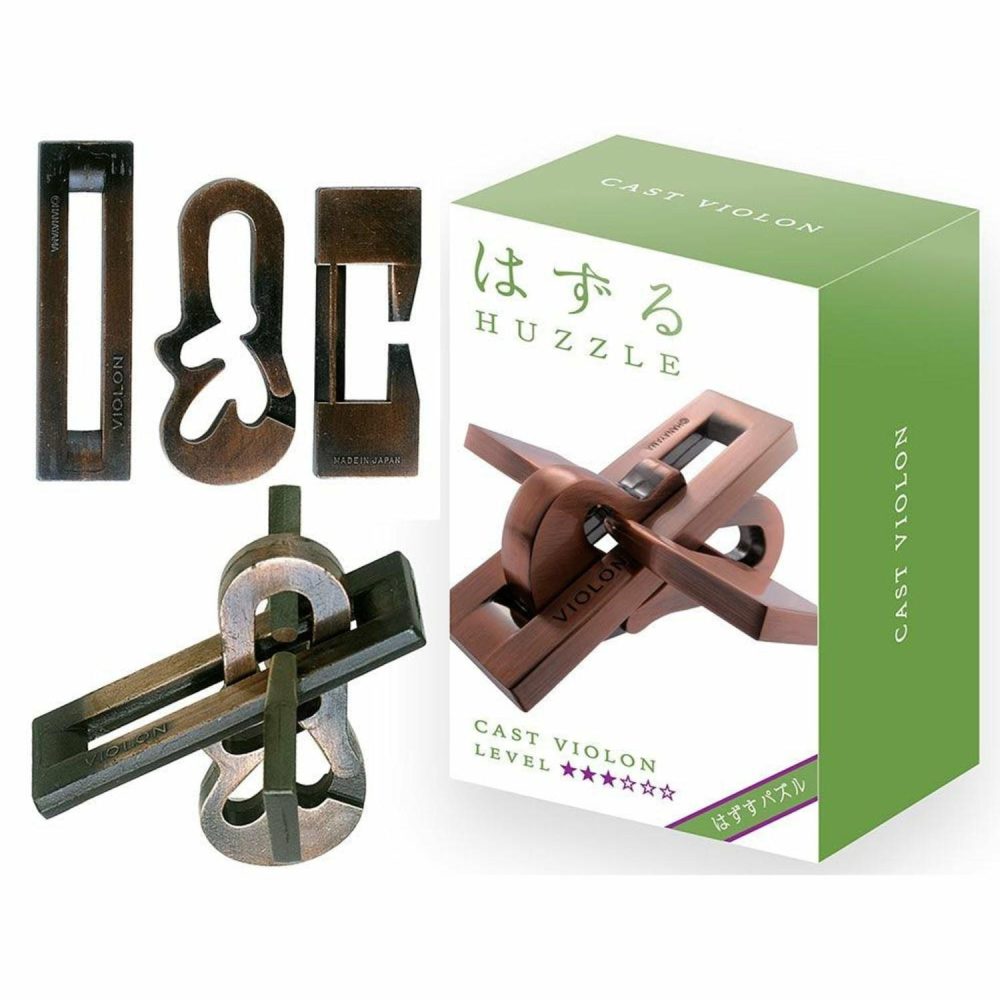 Puzzles | Hanayama L3 Violin Puzzles Puzzles